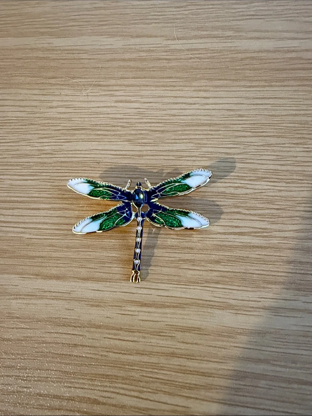 Colorful Dragonfly Brooch Lapel Pin